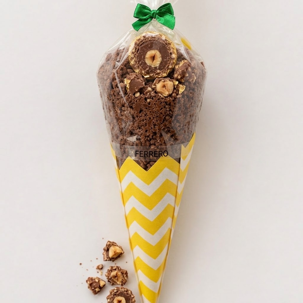 CONE TRUFADO RECHEIO FERRERO